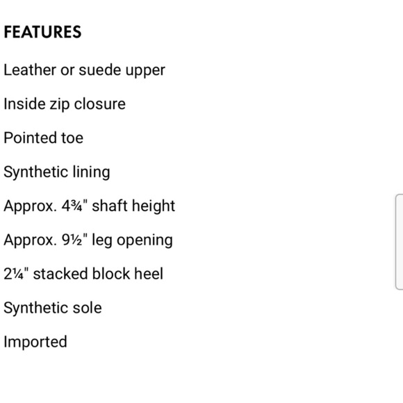 FRANCO SARTO Sager bootie SZ 7 - Picture 8 of 10